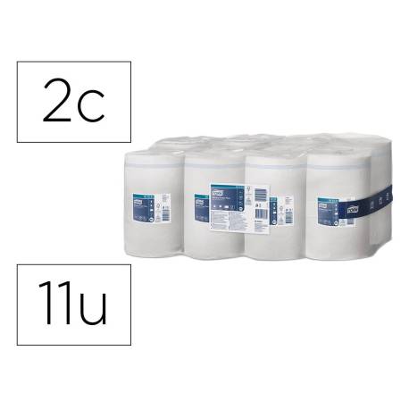 PAPEL SECAMANOS TORK SECADO EXTRA ANCHO 215 MM LARGO 74,9 MT 2 CAPAS PARA DISPENSADOR M1 ALIMENTACION CENTRAL