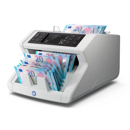 Contador de billetes marca Safescan 2210 con detección ultravioleta