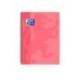 Bloc Oxford Folio School Classic Cuadricula 4 mm 80 hojas color Rosa