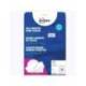 Etiqueta adhesiva Avery 80x50 mm Acetato de Seda removible láser caja de 100