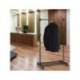Perchero metalico de Unilux Extensible negro