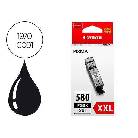 Cartucho Canon 580 XXL Pixma color Negro 1970C001