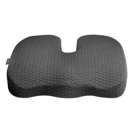 COJIN DE ASIENTO KENSINGTON PREMIUM GEL FRIO NEGRO 7,1X45,9X36,3 CM