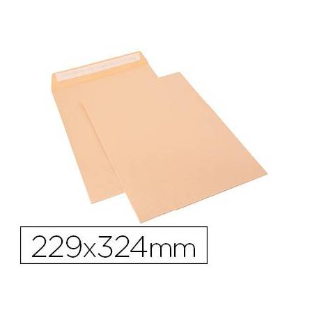 Sobre bolsa celulosa marca Sam Chamoix Salmon 229x324 mm 90 gr Caja 250 unidades