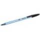 Boligrafo Bic Cristal soft color Negro punta de 1,2 mm