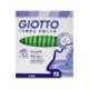 Rotulador Giotto Turbo Punta Media Lavable Color Verde