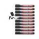 Rotulador permanente Edding 330 color negro punta biselada 1-5mm recargable