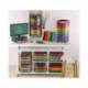Fichero cajones sobremesa Exacompta Iderama Arlequin 6 cajones multicolores 270x355x271 mm.