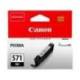 Cartucho Canon CLI-571BK color Negro ts5051/ ts6050 / ts8051 / ts9050