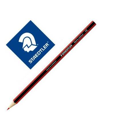 Lapiz de Color Staedtler Wopex Ecológico Hexagonal Color Rojo