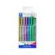 Rotulador Marcador Staedtler Metálico 8323 de Colores Surtidos Blister 6 unidades+Rotulador Calibrado 308 C2-9