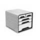 Fichero cajones CEP para 5 cajones mixtos color Blanco/Negro