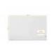Pizarra Blanca Nobo Diamond Cristal Templado Magnetica 99,3x55,9 cm