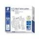 Minas Staedtler Mars Micro 0,7 mm H grafito Tubo con 12 unidades