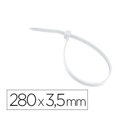 Bridas 3M para exterior color blanca 280x3,5 mm