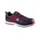 Zapatos de seguridad de Poliuretano marca DeltaPlus Negro y Rojo talla 41