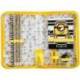 BOLSO PORTATODO CON CREMALLERA MINIONS CON LIBRETA GOMA SACAPUNTAS Y LAPICES COLORES