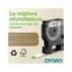 Cinta Dymo D1 Blanco Poliester 19mmx7mt
