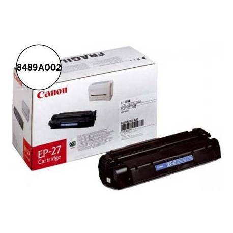 Tóner Canon 8489A002 Nº EP-27 Negro