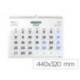 CALENDARIO PARED LIDERPAPEL CLASICO 2027 ESPIRAL 440X320 MM PAPEL 128 G