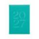 AGENDA OFICINA LIDERPAPEL 2027 ENCUADERNADA CRETA DIA PAGINA 170X240 MM BILINGUE 70G PAPEL FSC GREEN