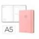 AGENDA OFICINA LIDERPAPEL 2027 ENCUADERNADA SOLID COLORS DIA PAGINA A5 BILINGUE 70G PAPEL FSC DESIGN 8