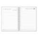 AGENDA OFICINA LIDERPAPEL 2027 ENCUADERNADA ELASTIC POCKET COLLECTION DIA PAGINA A5 BILINGUE 70G PAPEL FSC