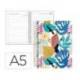 AGENDA OFICINA LIDERPAPEL 2027 ESPIRAL FANTASY DIA PAGINA A5 BILINGUE 70G PAPEL FSC DESIGN 1