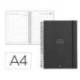AGENDA OFICINA LIDERPAPEL 2027 ESPIRAL OLBIA DIA PAGINA A4 BILINGUE 60G PAPEL FSC BLACK