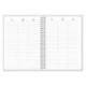AGENDA OFICINA LIDERPAPEL 2027 ESPIRAL CLASSIC SEMANA VISTA A6 BILINGUE 70G PAPEL FSC DESIGN 3