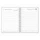 AGENDA OFICINA LIDERPAPEL 2027 ESPIRAL CLASSIC DIA PAGINA A5 BILINGUE 70G PAPEL FSC DESIGN 6