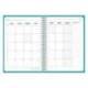 AGENDA OFICINA LIDERPAPEL 2027 ESPIRAL BASIC DIA PAGINA A6 BILINGUE 60G PAPEL FSC DESIGN 5