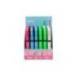 PORTAMINAS LIDERPAPEL COLECCION 2 CON FUELLE Y GOMA CON ACABADO SOFT TOUCH 0,5 MM 4 COLORES SURTIDOS