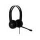 AURICULARES TNB HS-200 MULTIMEDIA CON MICROFONO USB COLOR NEGRO