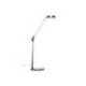 LAMPARA DE ESCRITORIO MAUL LED 4 NIVELES INTENSIDAD LUZ CABEZAL Y BRAZO INCLINABLE COLOR PLATA