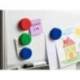 IMAN PARA SUJECION Q-CONNECT IDEAL PARA PIZARRAS MAGNETICAS 20 MM COLORES SURTIDOS CAJA DE 6 UNIDADES
