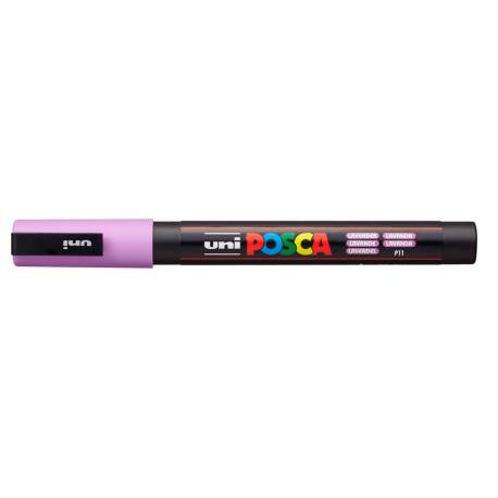 ROTULADOR UNI POSCA 0,9 - 1,3MM PC-3M LAVANDA