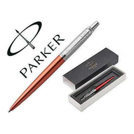 BOLIGRAFO PARKER JOTTER CHELSEA NARANJA CT TINTA AZUL