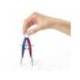 COMPAS STAEDTLER MICROMETRICO MARS 556 AZUL/LILA CON HUSILLO Y RUEDA CENTRAL