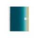 CUADERNO ESPIRAL MIQUELRIUS DIN A4 80 HOJAS 90 GR CUADRO 5 MM TAPA FORRADA AURORA ICELAND