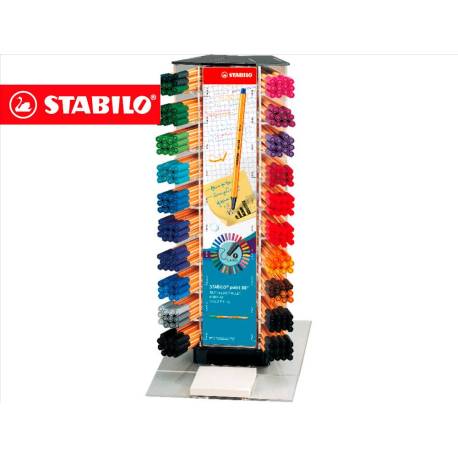 ROTULADOR STABILO PUNTA DE FIBRA POINT 88 EXPOSITOR DE 240 UNIDADES COLORES SURTIDOS