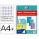 CUADERNO ESPIRAL OXFORD EBOOK 1 TOUCH TAPA EXTRADURA DIN A4+ 80H CUADRO 5 MM PACK DE 3 UNIDADES COLORES PASTEL