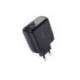 CARGADOR UNIVERSAL TRUST MAXO DE PARED 65W USB-C COLOR NEGRO