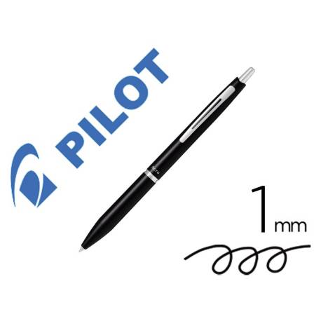 BOLIGRAFO PILOT ACRO 1000 TINTA GEL RETRACTIL PUNTA 1 MM NEGRO