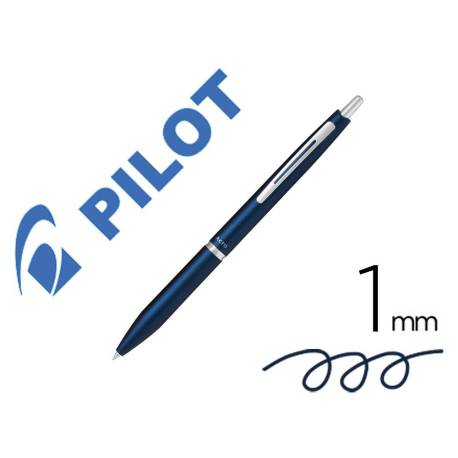 BOLIGRAFO PILOT ACRO 1000 TINTA GEL RETRACTIL PUNTA 1 MM AZUL NAVY