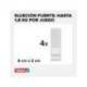 TIRA ADHESIVA TESA POWERSTRIPS CLICK HASTA 1,8 KG 4X2