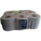 PAPEL SECAMANOS AMOOS INDUSTRIAL 2 CAPAS 32G/M2 CELULOSA BLANCO 60 MT PAQUETE DE 6 BOBINAS