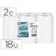 PAPEL HIGIENICO AMOOS JUMBO INDUSTRIAL 2 CAPAS 30G/M2 PAQUETE DE 18 ROLLOS