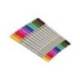 ROTULADOR JOVI LETTERING DOBLE PUNTA FINA Y PINCEL ESTUCHE 12 UNIDADES COLORES SURTIDOS