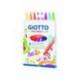 ROTULADOR GIOTTO TURBO MAXI FLUO CAJA DE 8 UNIDADES COLORES SURTIDOS